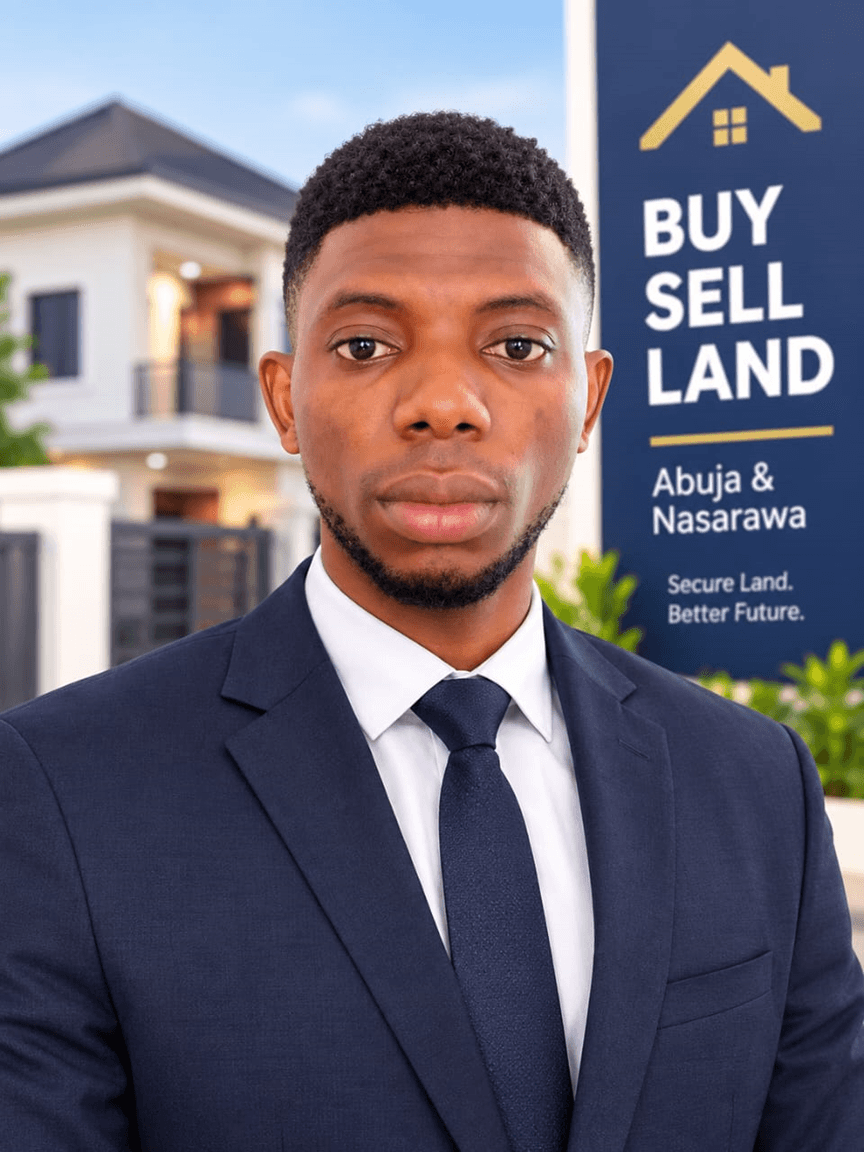Bernard Eno, land and property agent in Abuja